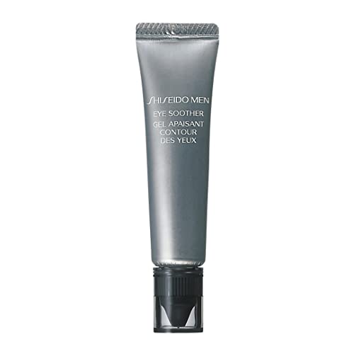 Shiseido Men Eye Soother Gel - 0.5 oz Dark Circle & Puffiness Relief for Men - Hydrating & Cooling Under Eye Treatment for Tired Eyes - Perfect for Morning Routine & Travel Skincare