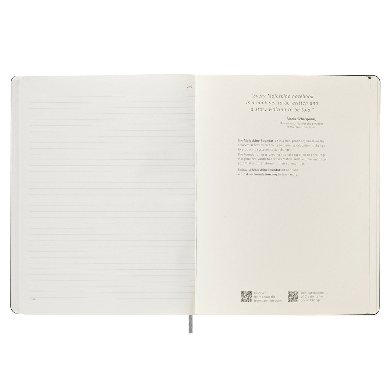 Smart Hard Cover Notebook Extra Large - Durable & Stylish Writing Journal for Work, School & Creative Projects - Perfect for Professionals, Students & Artists