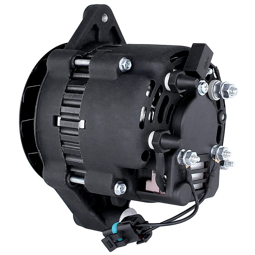 New 65Amp Alternator for Volvo Penta Engines - Compatible with Models 3860171, 38541827, 38566006, 38575619 - High-Performance Marine & Automotive Replacement Part for Boats, RVs, and Heavy-Duty Vehicles