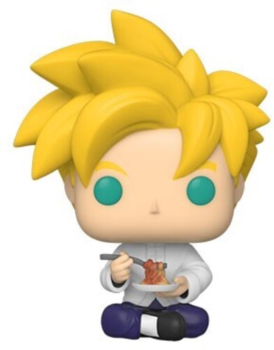 Dragon Ball Z Super Saiyan Gohan Action Figure with Noodles - Anime Collectible Toy for Display & Gifts | Perfect for Fans, Room Decor, and Cosplay Props