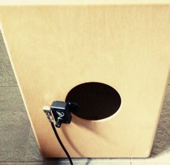 Acoustic & Electric Percussion Pickup - The Grip | Professional Instrument Mic for Drums & Hand Percussion | Perfect for Live Performances & Studio Recording