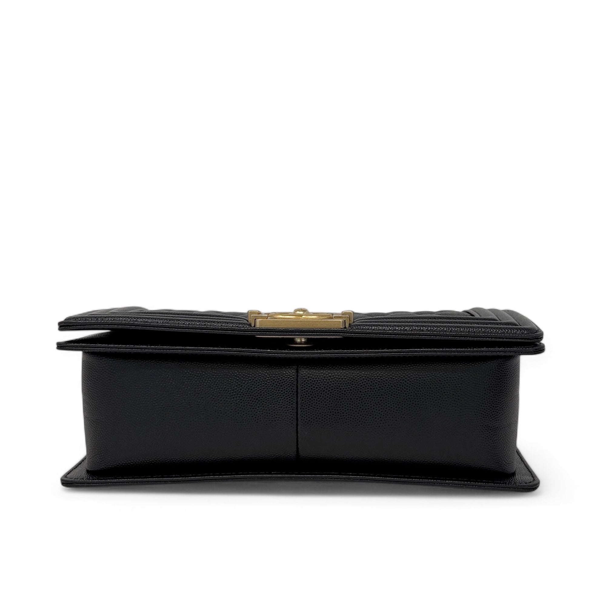 Chanel Black Medium Boy Bag - Luxury Designer Handbag for Women, Perfect for Parties, Dates & Everyday Use