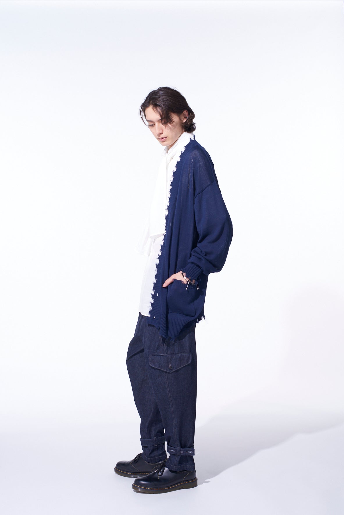 Compact Twist 10g Damaged Knit Cardigan for Women - Lightweight Layering Sweater for Fall & Winter | Casual, Office & Date Night Outfits