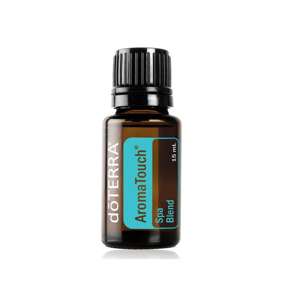 doTERRA Aroma Touch Essential Oil Kit - 5ml Bottle for Relaxation, Massage & Aromatherapy - Perfect for Home Spa, Yoga & Stress Relief