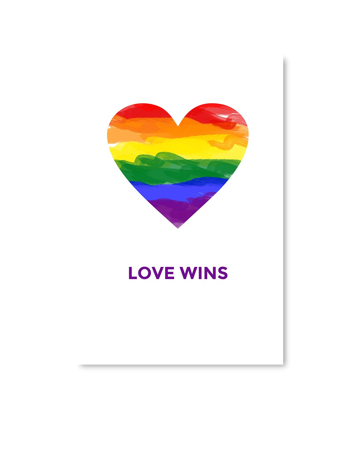 Love Wins LGBTQ Pride Rainbow Flag Poster - 32