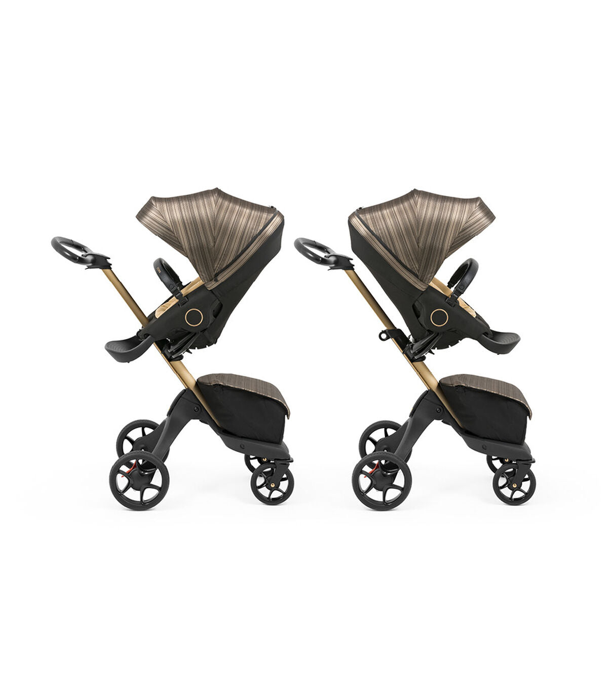Stokke Xplory X Complete Stroller - Premium Baby Stroller with Adjustable Seat & Height, Lightweight & Compact Design for Urban Parents | Perfect for City Walks, Shopping & Travel