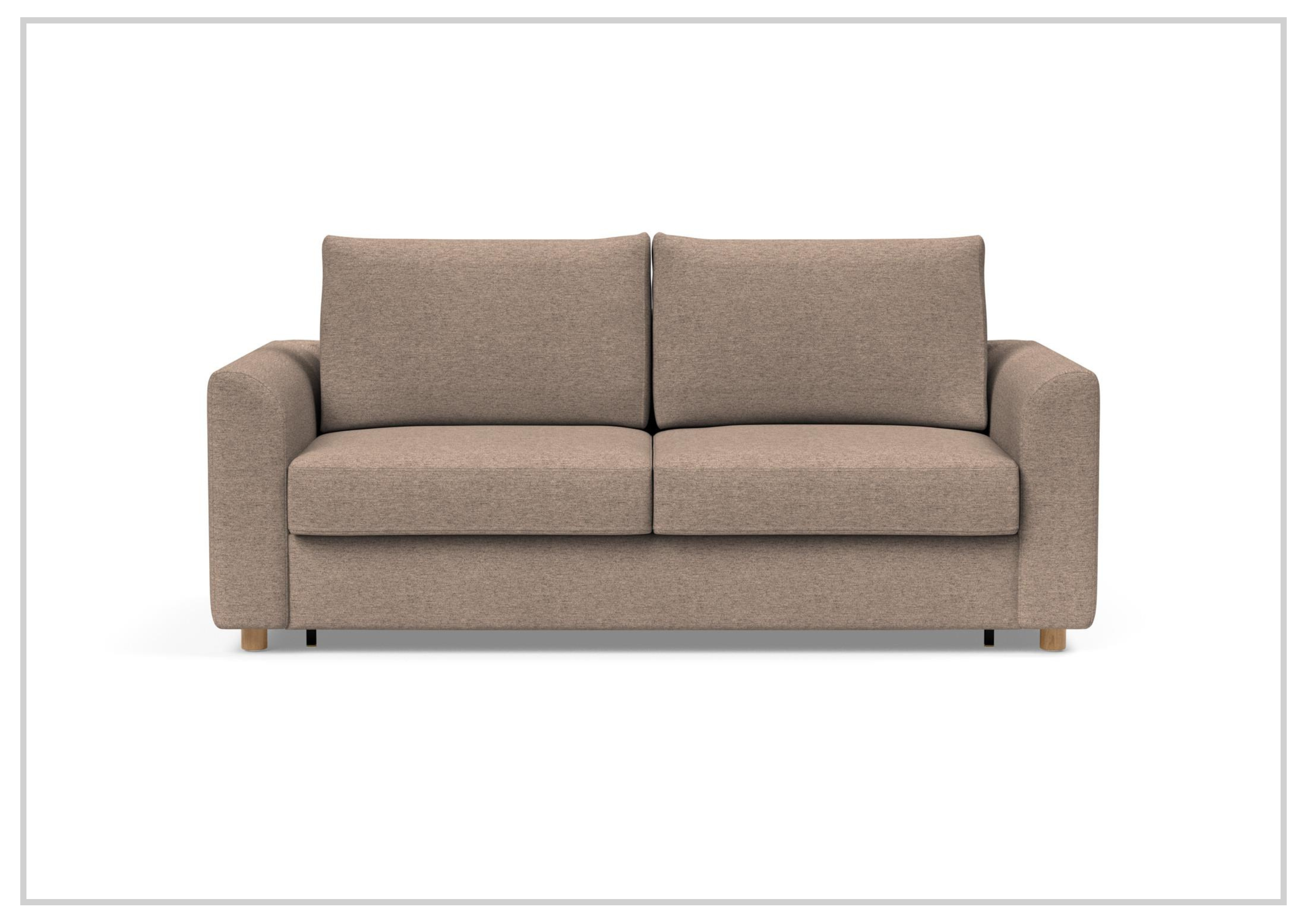 Innovation Living Neah Fabric 2-Seater Queen Size Sleeper Sofa Bed - Convertible Sofa for Small Spaces, Guest Room & Apartment Living