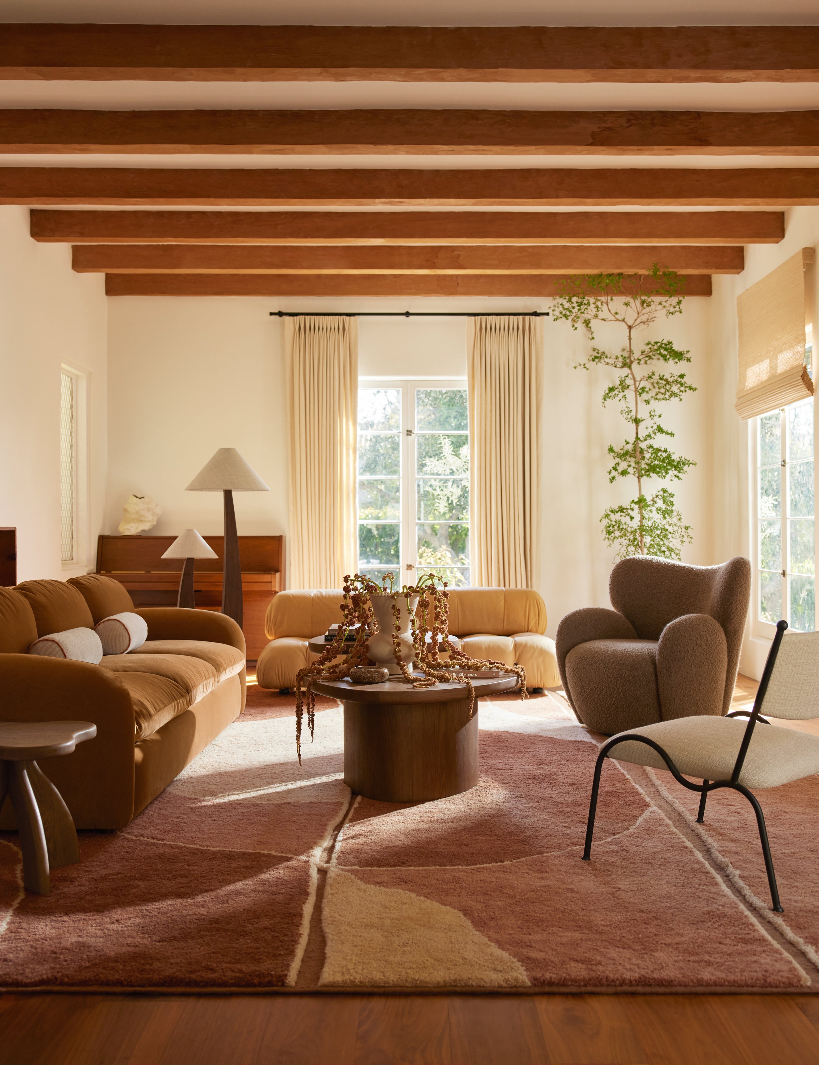 Handmade Amalfi Wool Area Rug by Aimee Song - Luxury Bohemian Home Decor for Living Room, Bedroom & Office