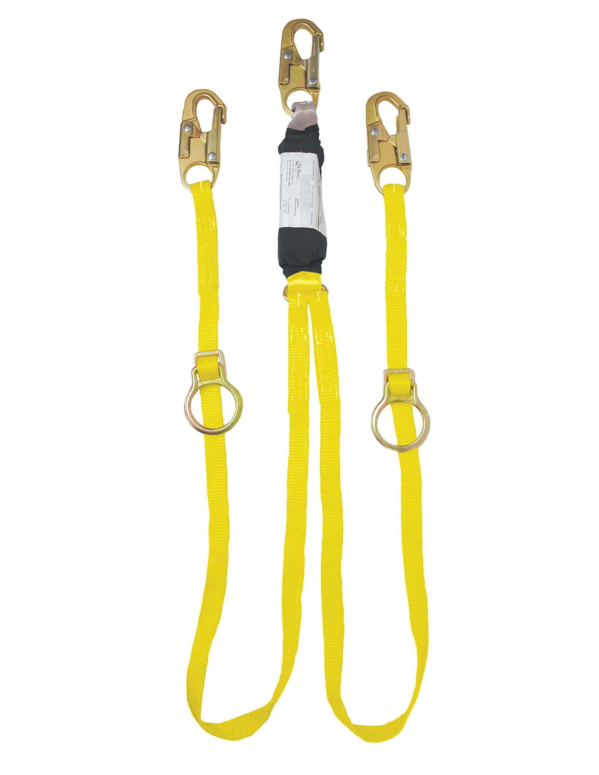 Zorber 2-Leg Nylon Lanyard 3600 lbs - for Safety & Work at Height