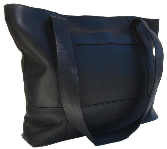 Premium Genuine Leather Top Zip Tote Bag for Women - Stylish & Durable Handbag for Work, Travel & Everyday Use