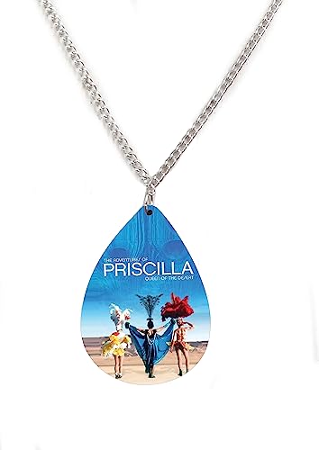 Priscilla Queen of the Desert Necklace - Vintage Movie Jewelry Inspired by The Adventures of Priscilla - Perfect for Cosplay, Costume Parties & 90s Retro Fashion Lovers