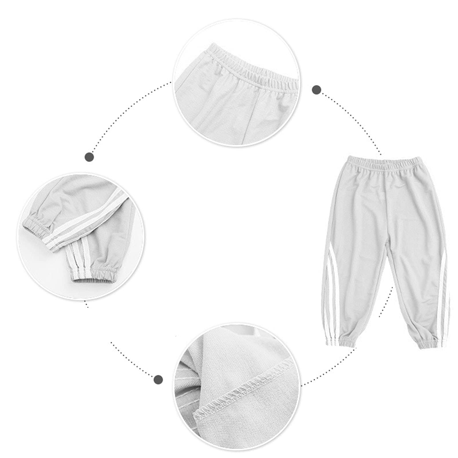 **EasyForever Kids Athletic Cargo Jogger Pants - Boys & Girls Sport Dance Sweatpants, Loose Fit Harem Trousers for Casual Wear, Running, Yoga & Playtime**