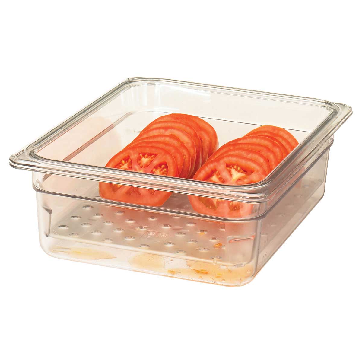 Cambro 23CLRCW135 Clear 1/2 Size 3