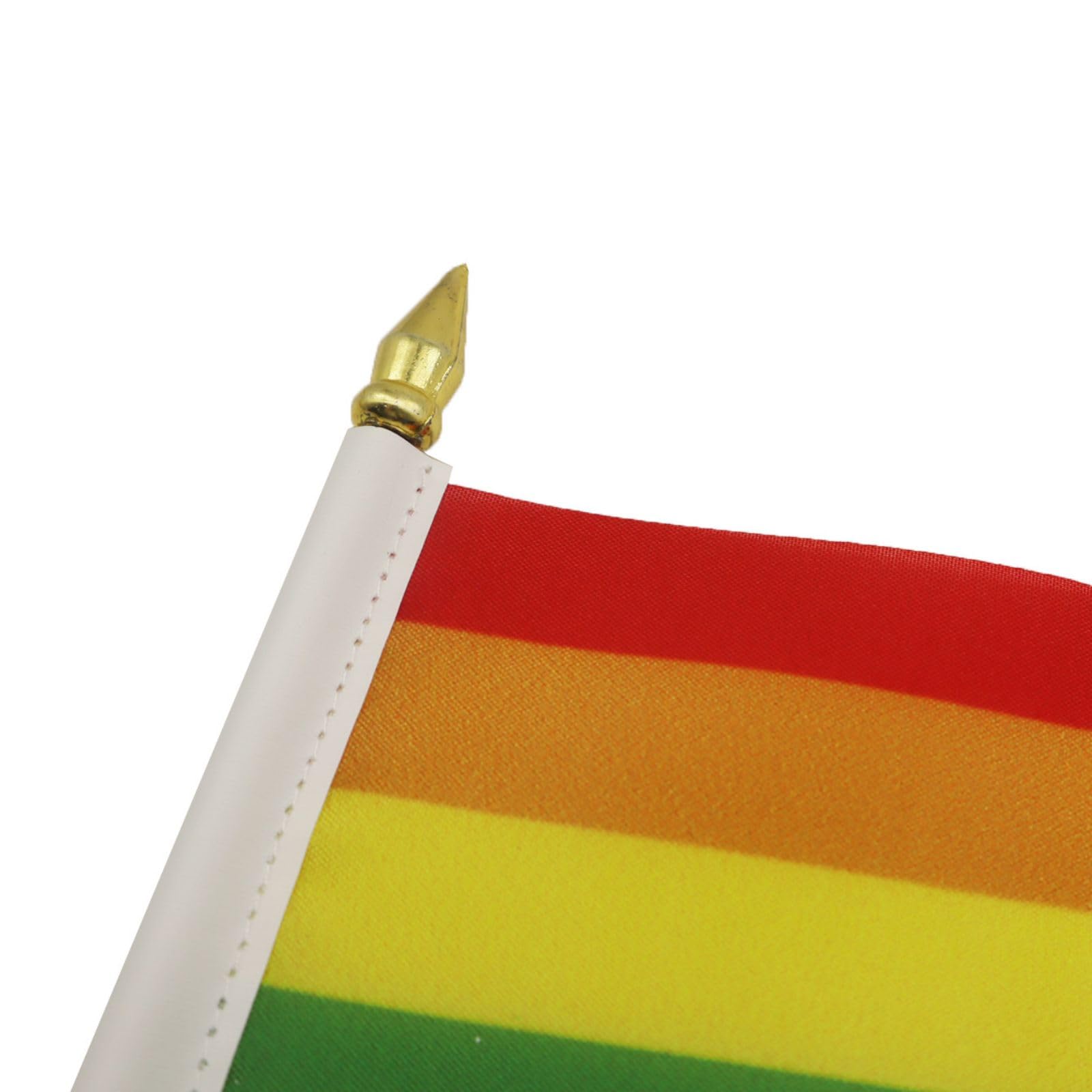 Rainbow Pride Mini Desk Flag 4