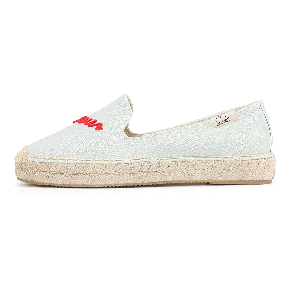 Bayside Beach Club Women's Espadrille Sandals - Mon Amour Sky | Comfortable Summer Shoes for Beach, Vacation & Casual Outings