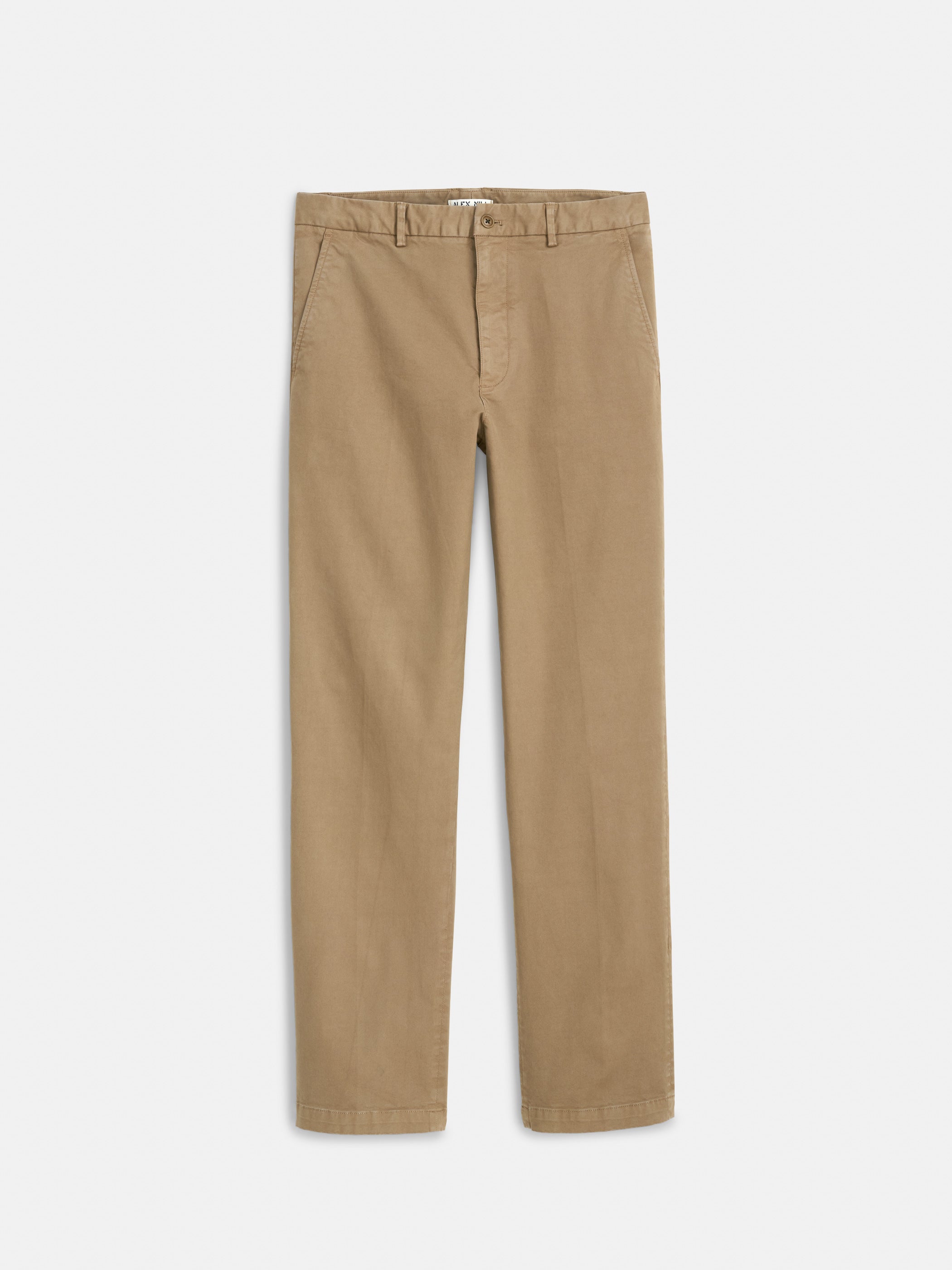 Men's Classic Chino Pants with Long Inseam - Comfortable Stretch Dress Pants for Work, Office & Casual Wear