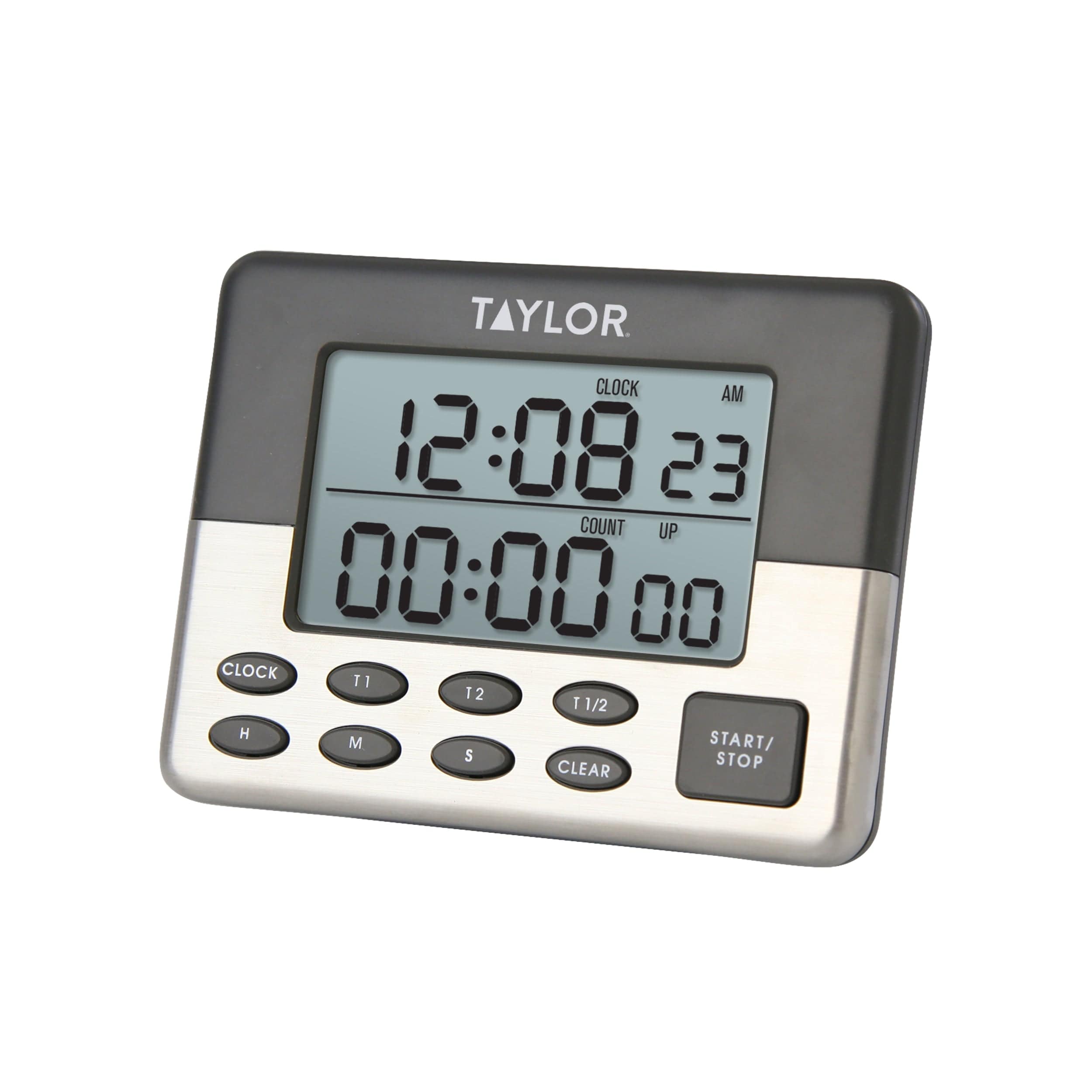 Dual Event Digital Timer - Programmable Countdown & Interval Timer for Kitchen, Gym, Classroom, and Home Use
