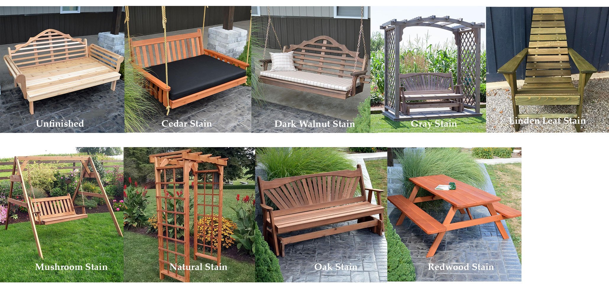 A & L Furniture 3ft Cedar Traditional Cedar Bench - Outdoor Garden Seating, Patio Decor, Entryway Bench