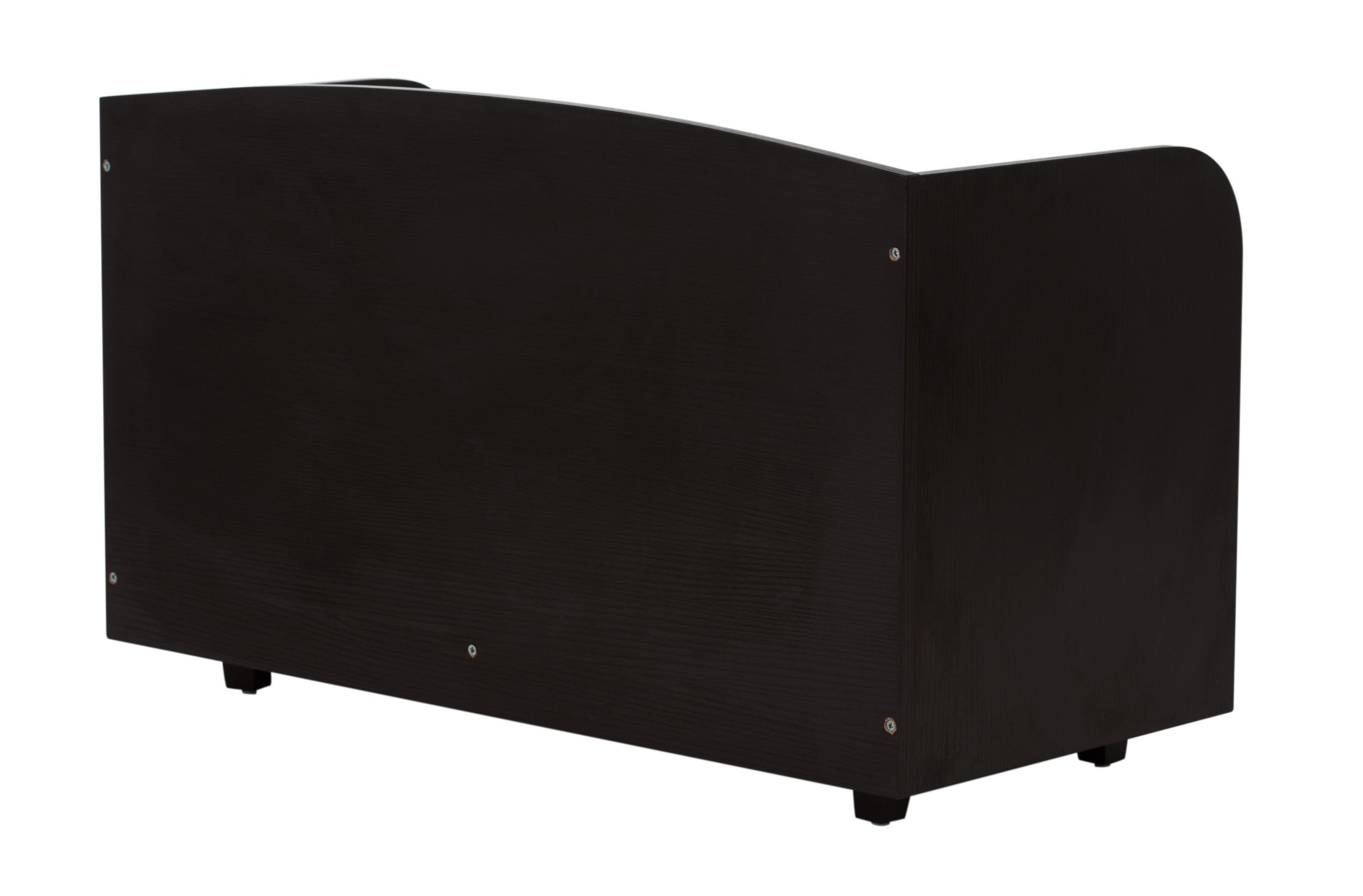 Premium Paws & Purrs Pet Bed with Storage Drawer - Soft Washable Dog & Cat Bed in Espresso/Sand - Perfect for Living Room, Bedroom & Pet-Friendly Spaces