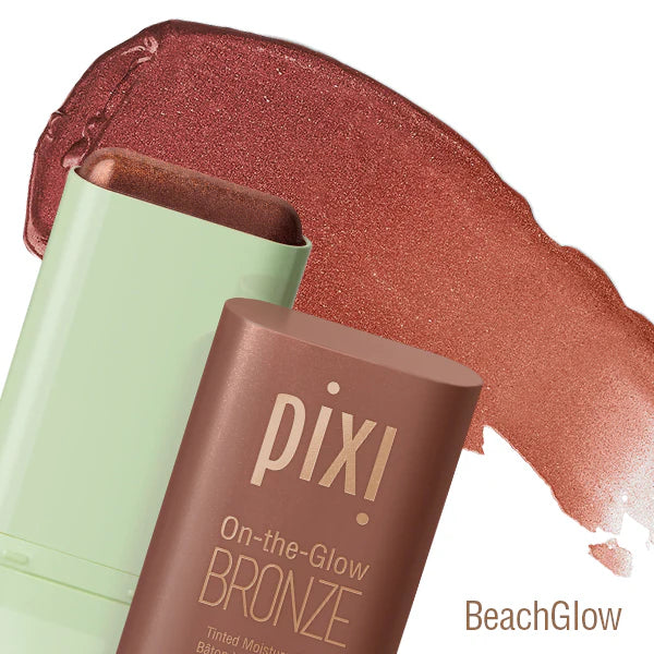 Pixi On the Glow Bronzer Stick - Natural Glow Makeup for Contouring & Highlighting - Perfect for Everyday Wear & Travel