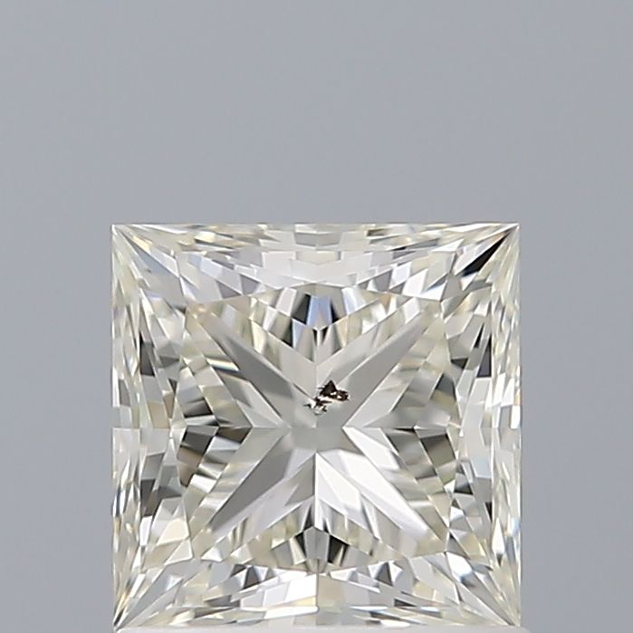 1.01 Carat L Color SI2 Clarity Princess Cut Diamond - Elegant Engagement Ring for Women, Perfect for Proposals & Anniversaries