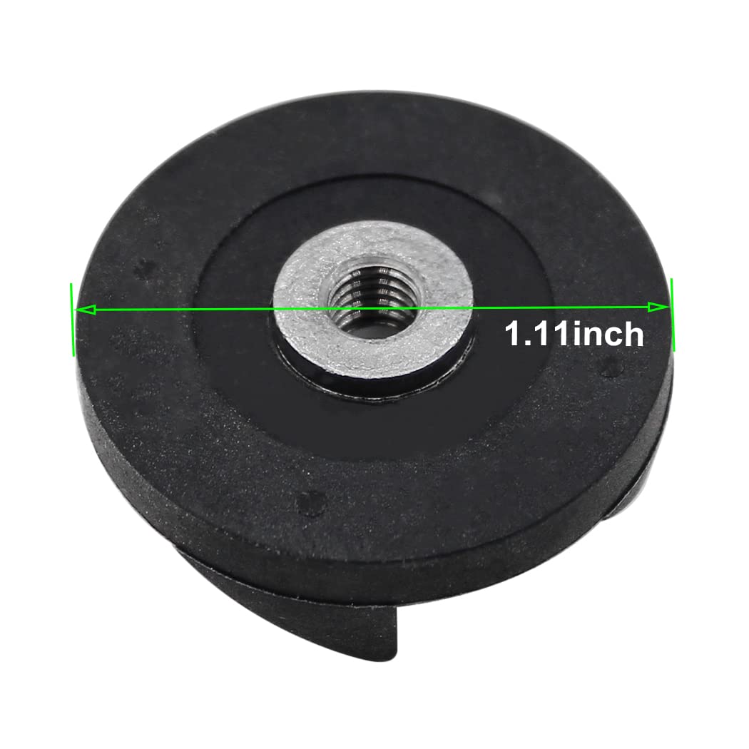 Anbige 2 Blade Rubber Gears & 2 Motor Base Top Gears Replacement Parts - Compatible with Magic Bullet 250W Blender Juicer (2 Base + 2 Blade Gears) - Perfect for Smoothie Making, Food Processing & Kitchen Blender Repairs