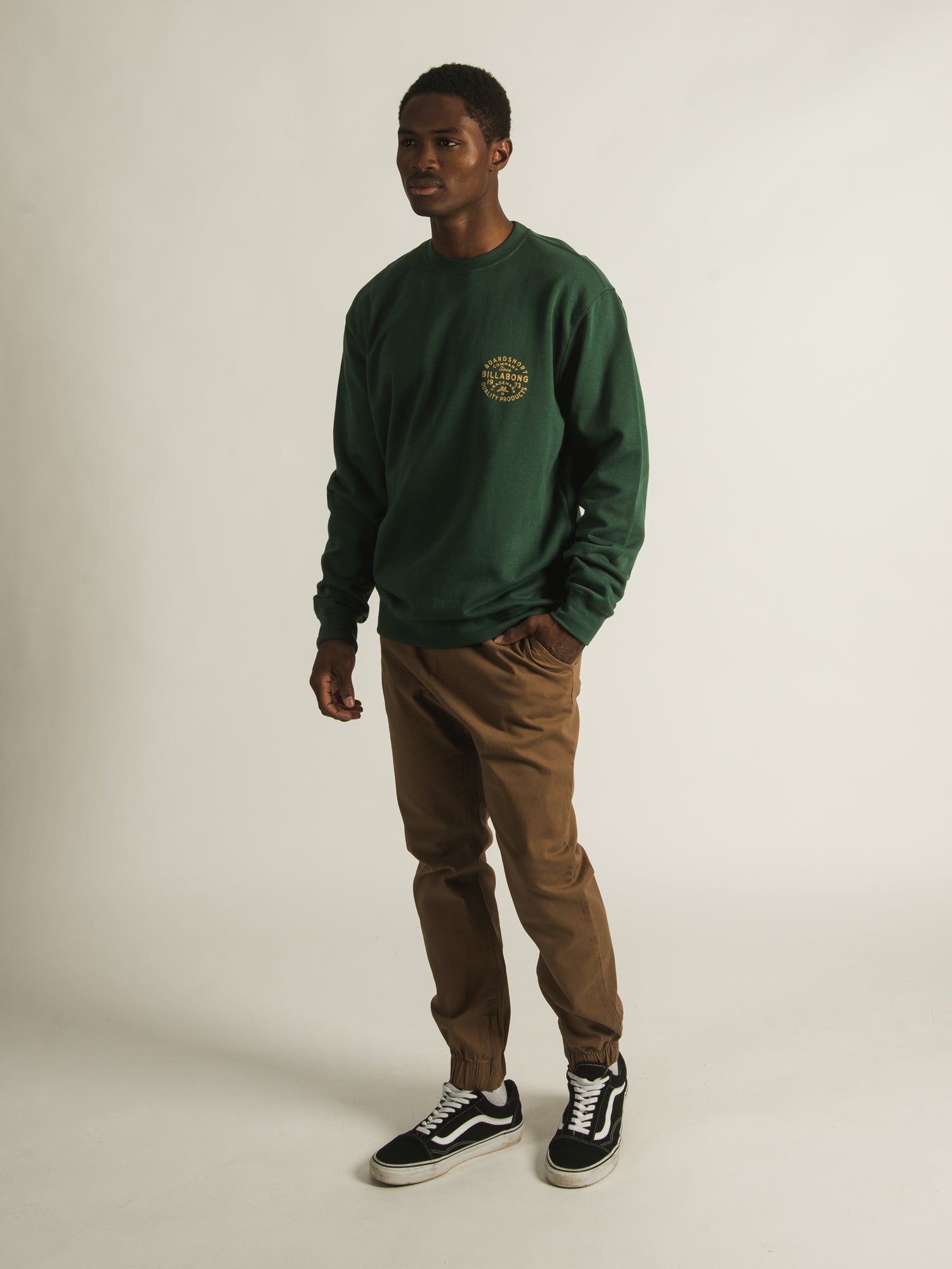 Billabong Short Sands Crewneck Sweatshirt - Men's & Women's Casual Pullover for Surfing, Beach & Outdoor Activities | Clearance Sale