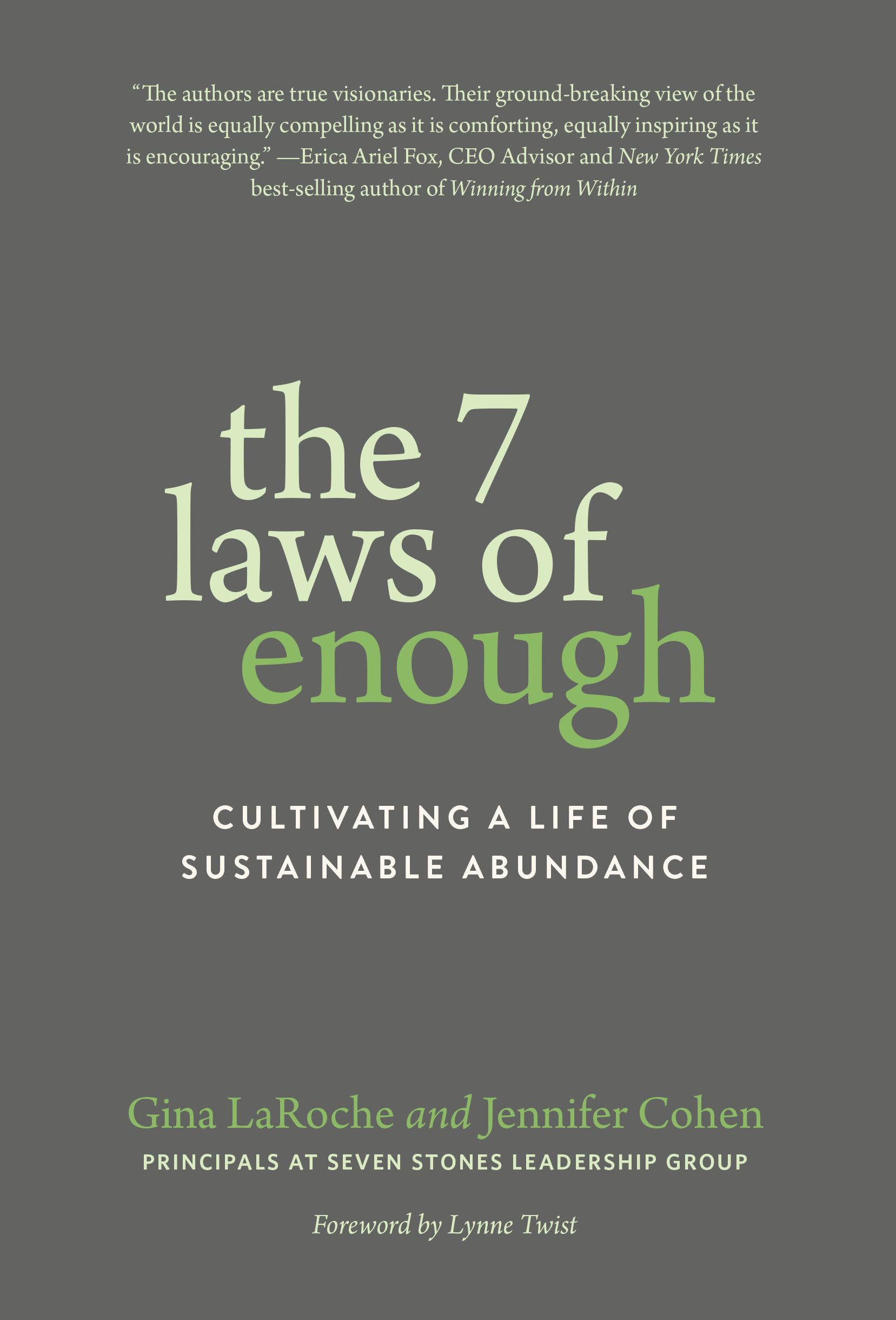 The 7 Laws of Enough: Cultivating Sustainable Abundance for Mindful Living & Personal Growth | Life Balance Book for Entrepreneurs, Minimalists & Spiritual Seekers