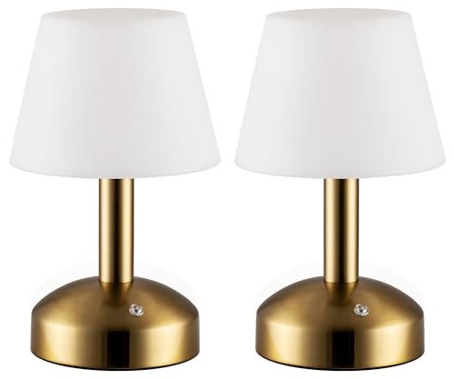 Gold + White PE Plastic (2 Pack)