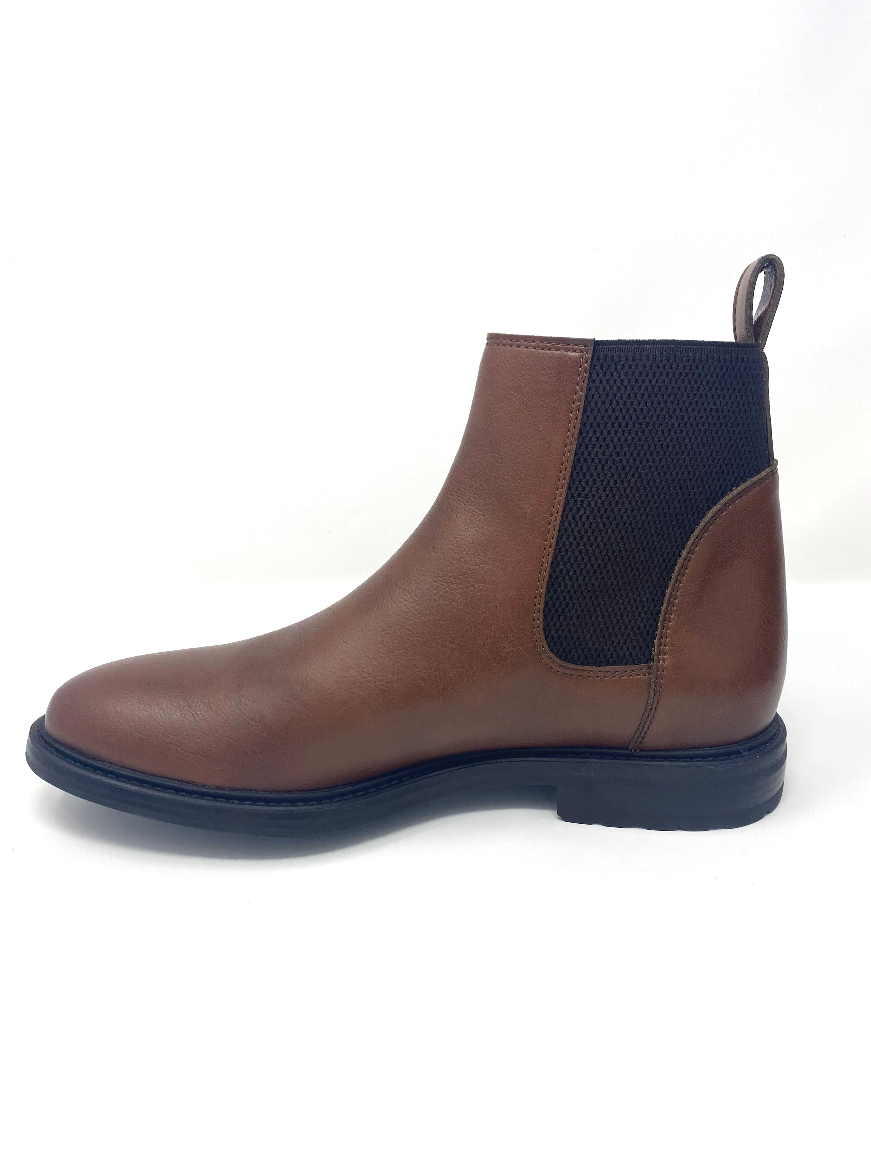 Novacas Tan Oscar Chelsea Boots for Men - Stylish & Comfortable Ankle Boots for Casual Wear, Office & Outdoor Activities