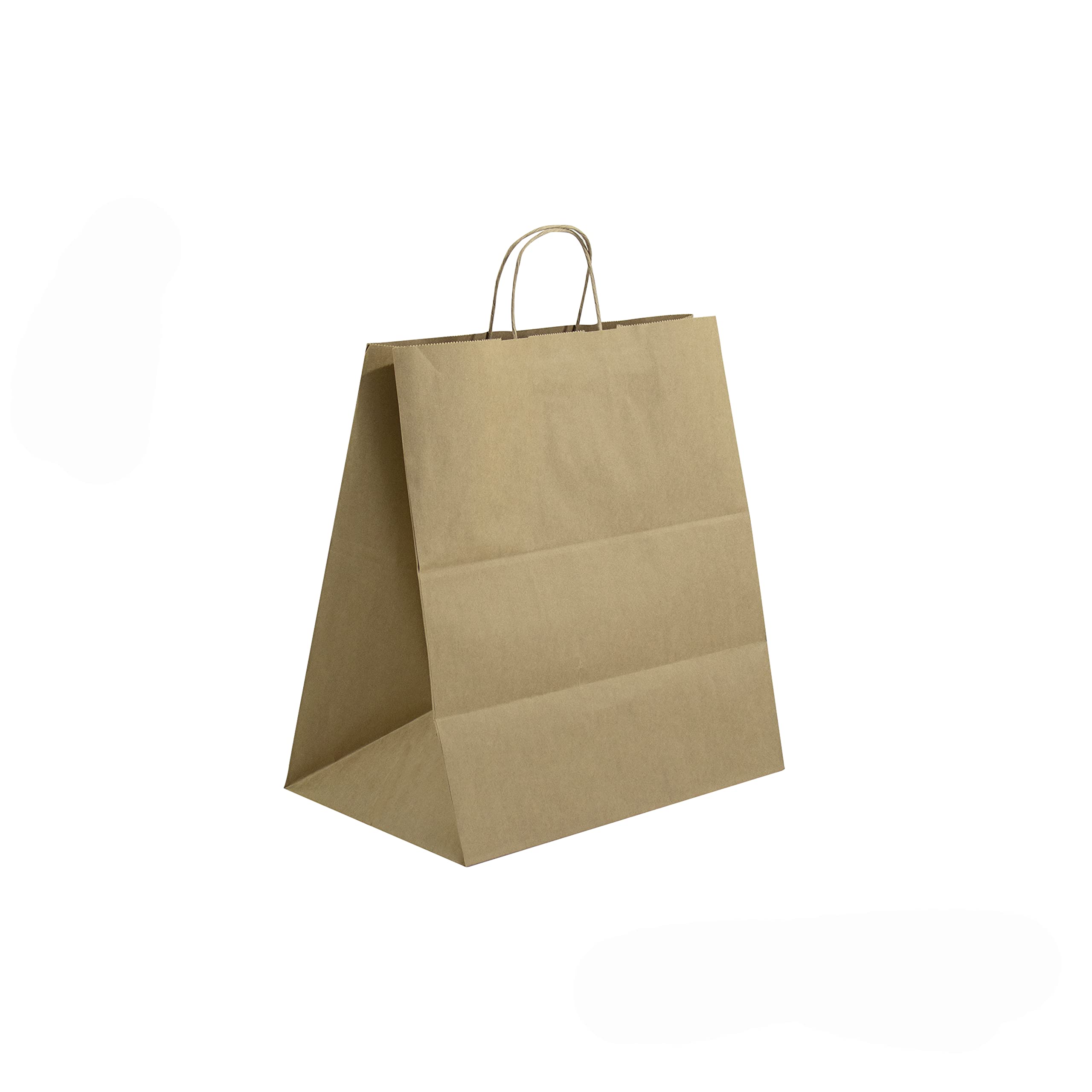 JET PAPER BAGS - 14”x9.5”x15.5” Large Brown Kraft Paper Bags with Handles [250 Pcs] - Eco-Friendly Recyclable Takeout Bags for Grocery, Retail, Parties, Weddings & Gift Giving - Perfect for Food Delivery, Shopping, and Special Occasions