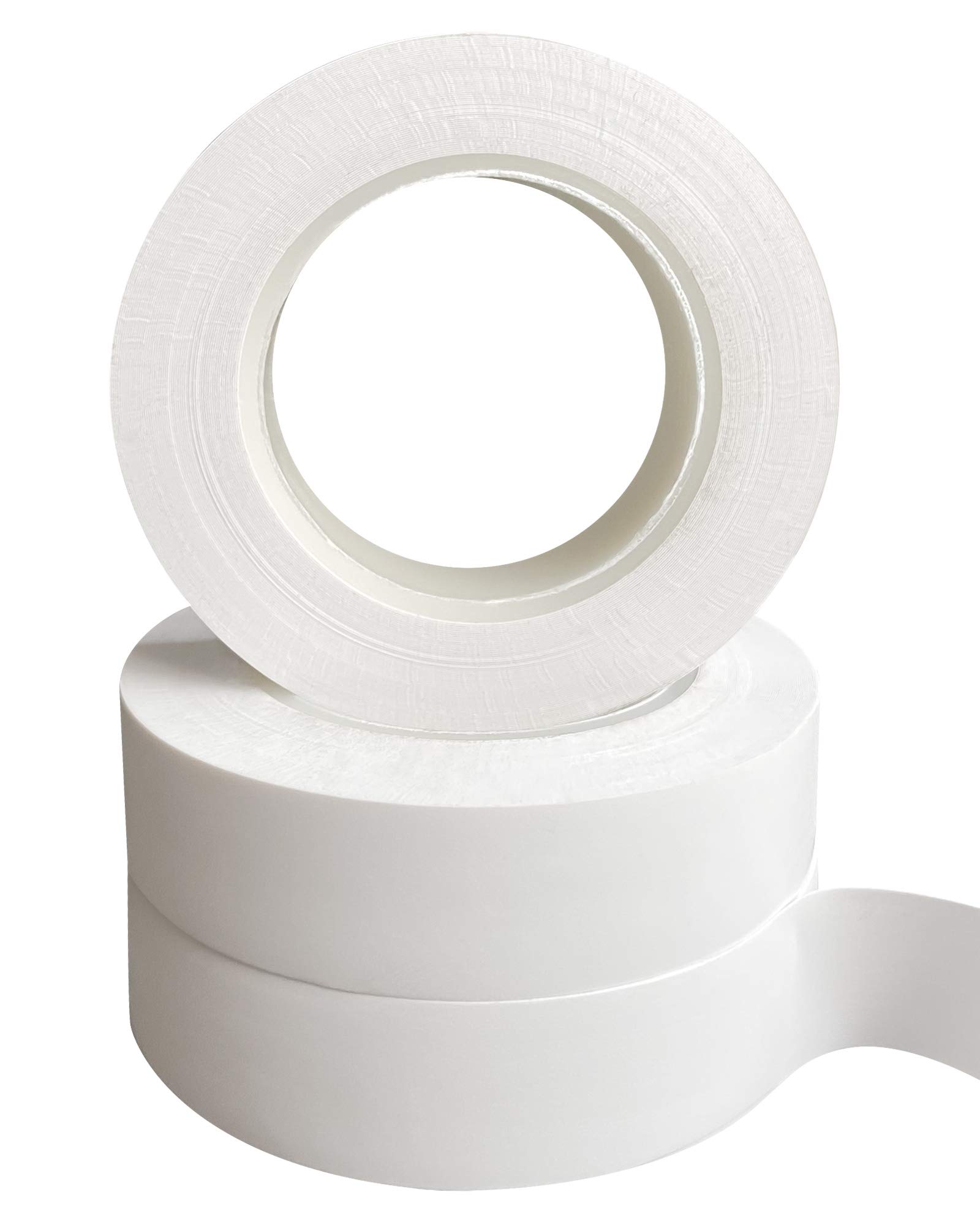 Wapodeai 3pcs White Electrical Tape - Flame Retardant, High Temp Resistant for Indoor/Outdoor Use