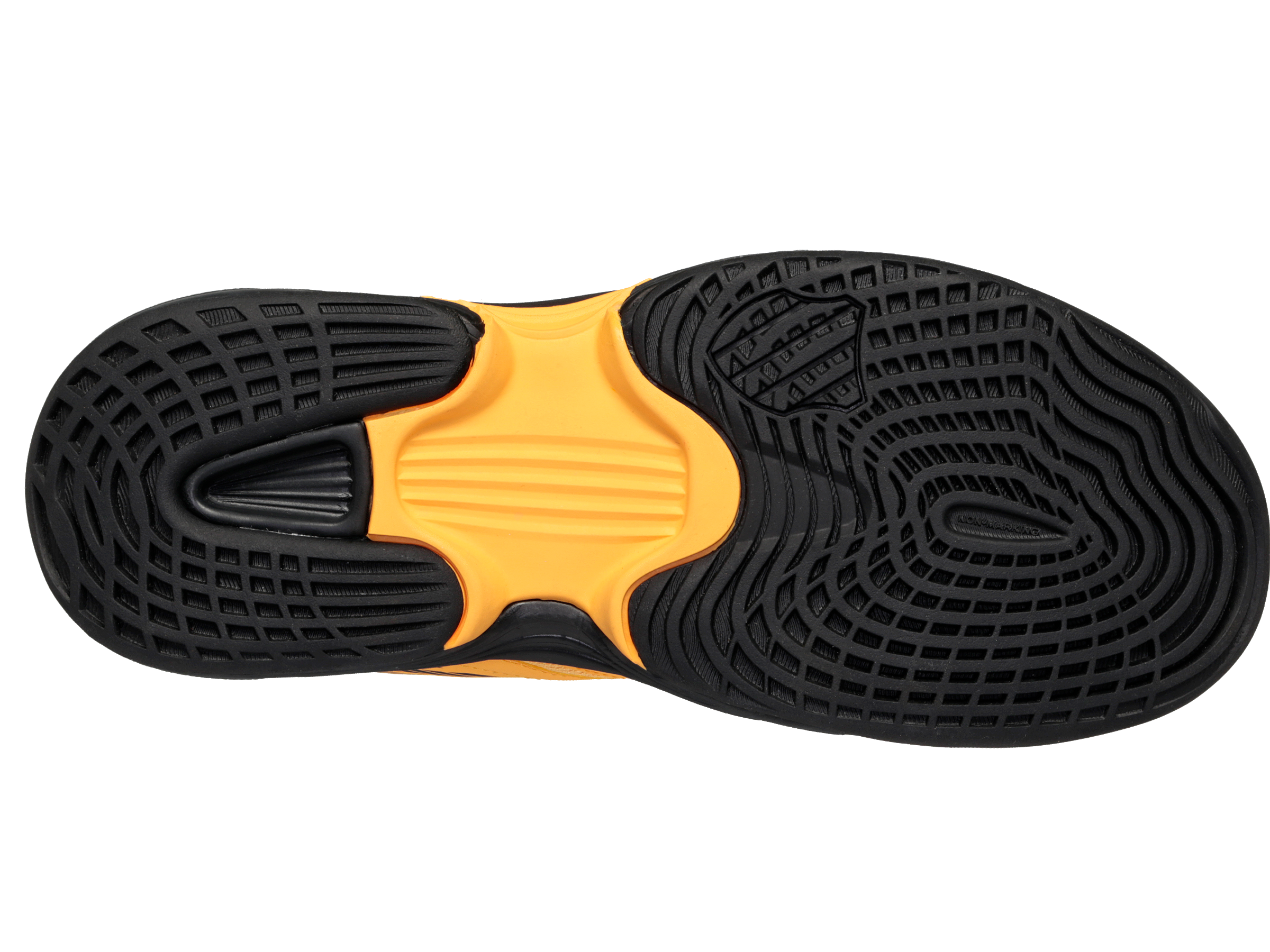 SPEEDTRAC 87392 702 M Running Shoes - Amber Yellow/Moonless Night - Lightweight & Breathable for Marathon Training & Outdoor Jogging