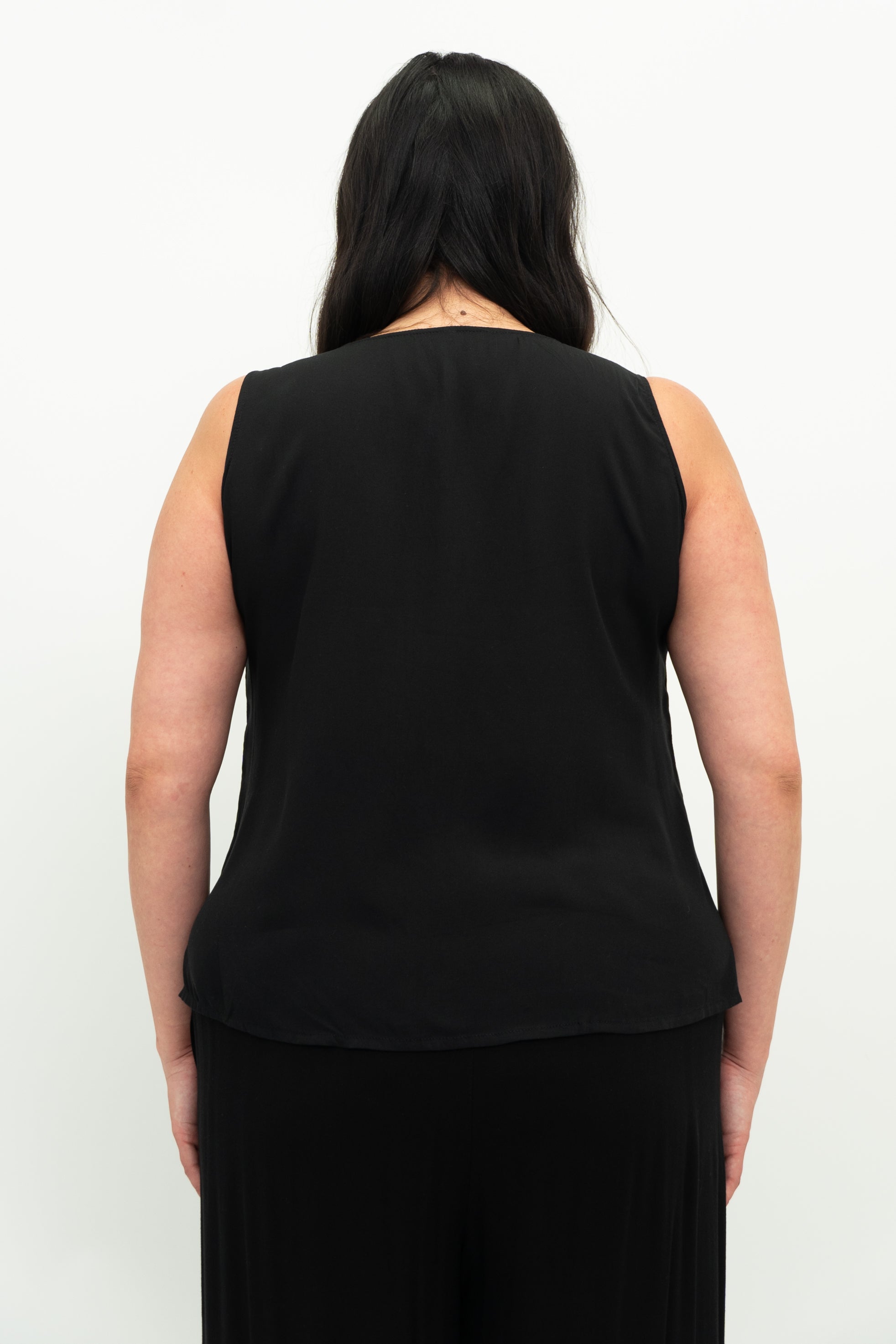 Darling Tank Top for Women - Soft & Stretchy Black Sleeveless Shirt - Perfect for Casual Wear, Layering & Summer Outfits