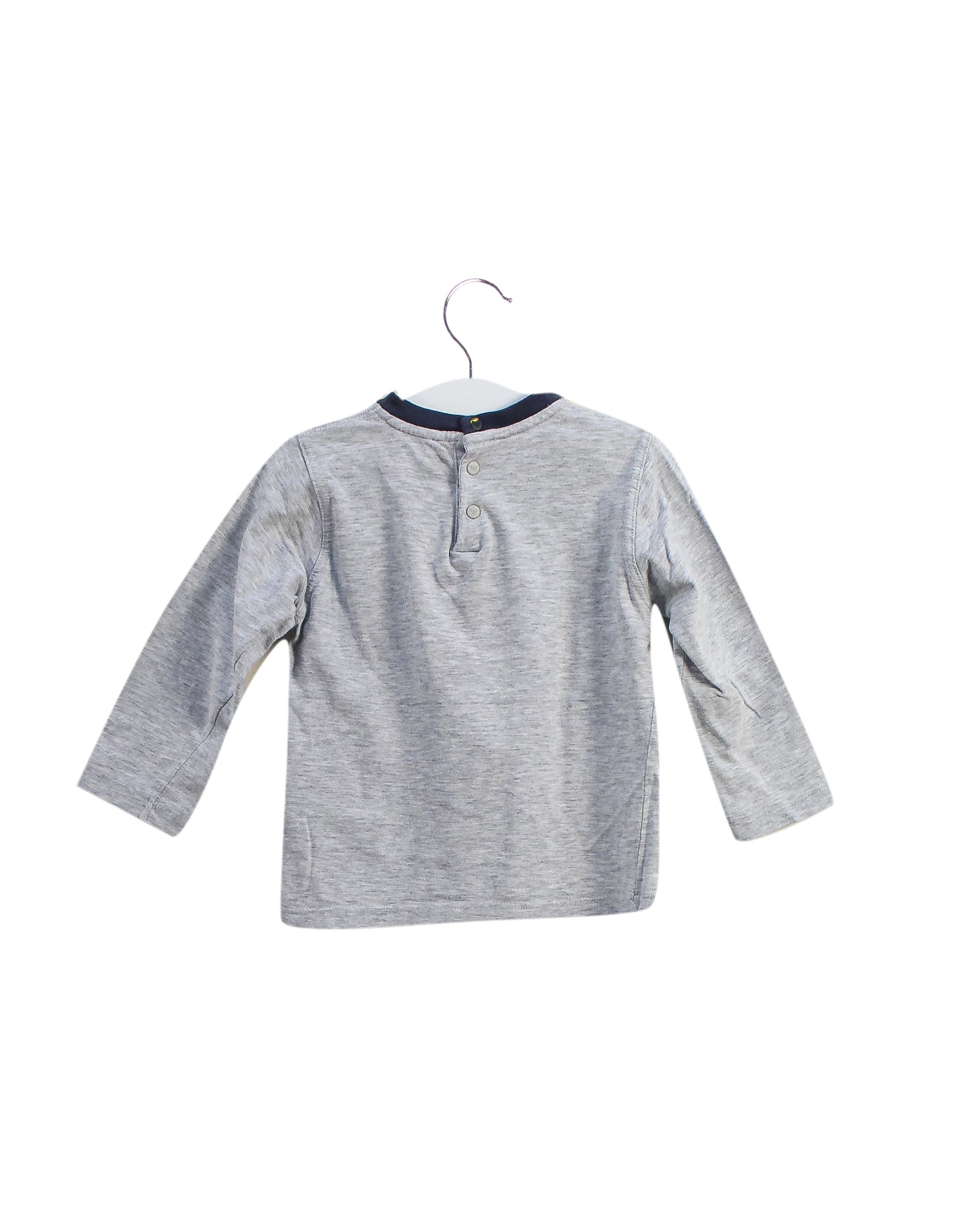Armani Long Sleeve Baby Top for 12 Months - Soft Cotton Comfort Wear for Infants - Perfect for Casual Outings and Family Photos