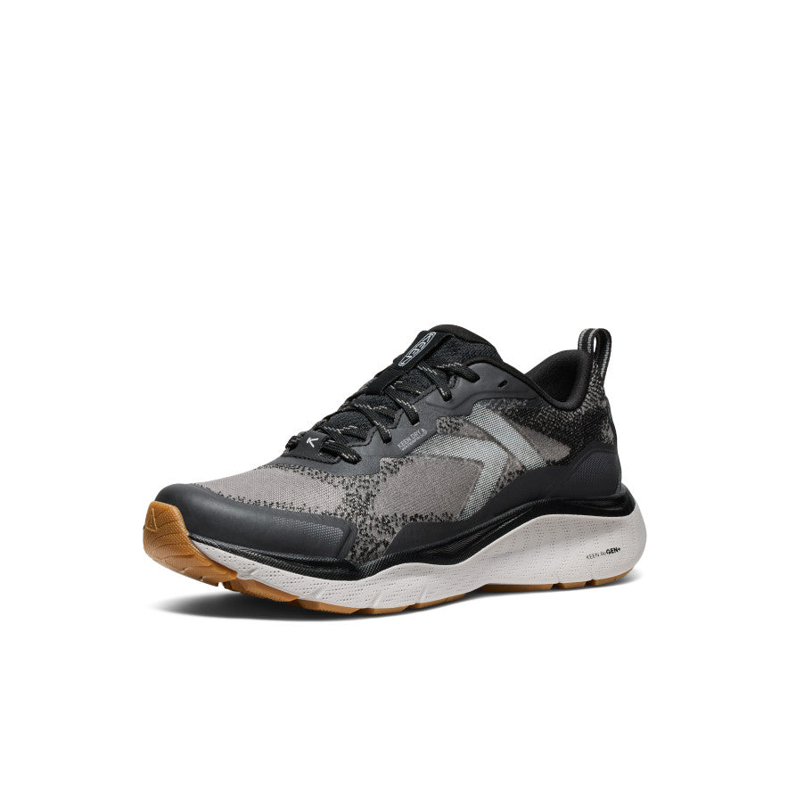 Women's Leiki Waterproof Hiking Shoes - Lightweight Trail Running Shoes for Women | Black/Steel Grey | Perfect for Outdoor Adventures, Hiking & Travel