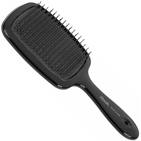 Janeke Ultra Tangler Hairbrush - The Original Italian Design Detangling Brush for Smooth & Frizz-Free Hair - Perfect for Wet/Dry Hair & Styling at Home or Salon