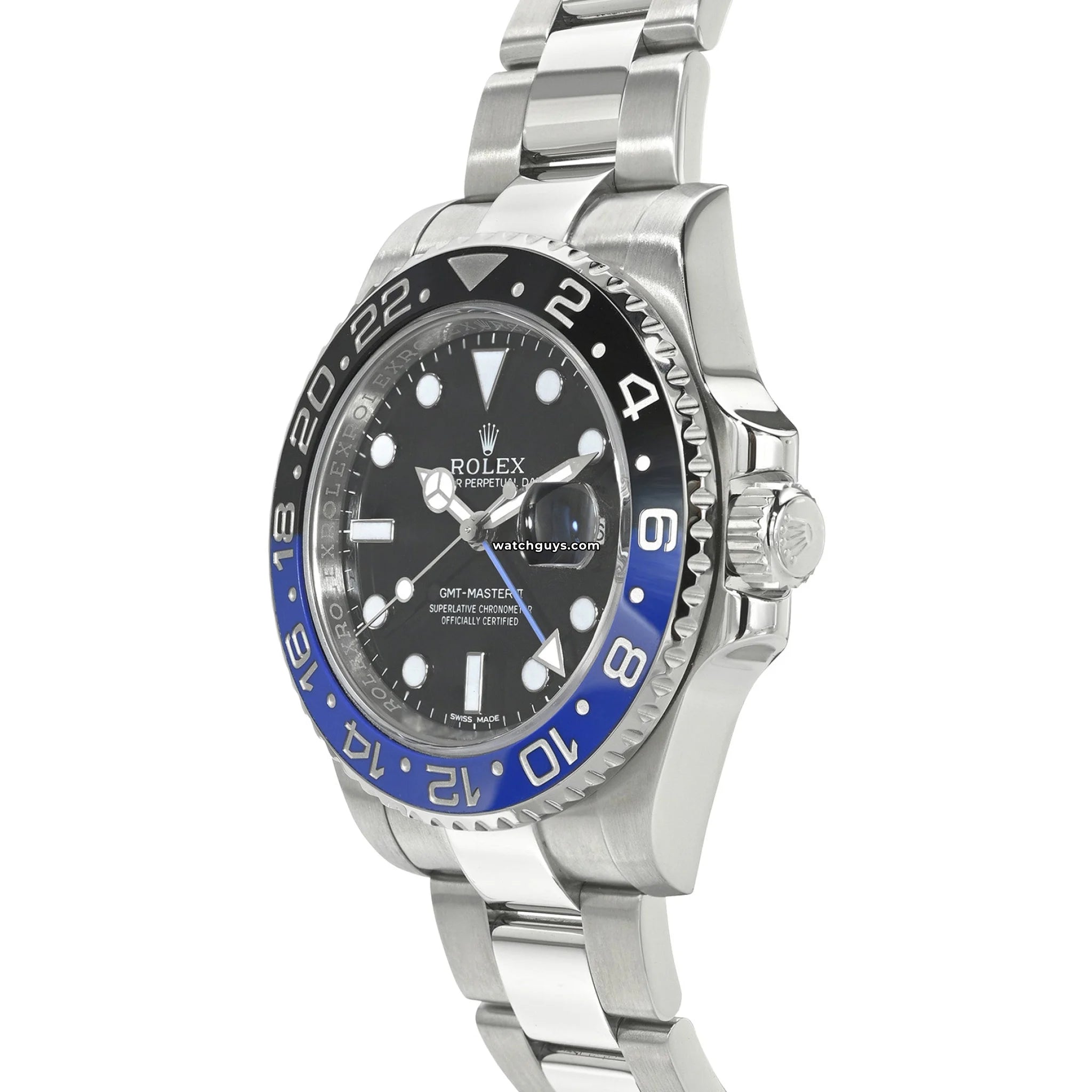Rolex GMT Master II 116710BLNR Batman Watch - Luxury Swiss Automatic Men's Timepiece with Blue & Black Ceramic Bezel - Perfect for Travel, Business & Collectors