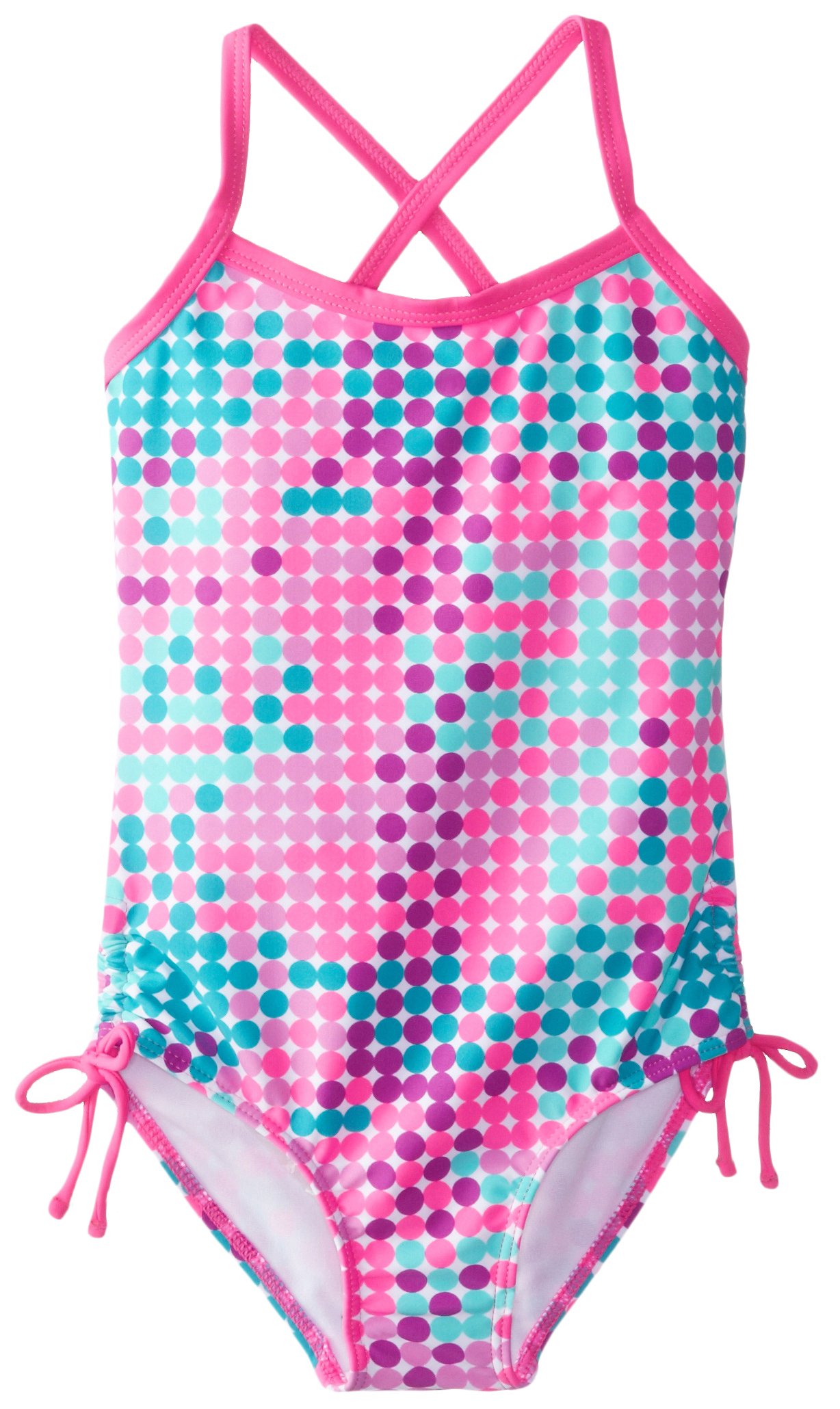 Kanu Surf Girls' Nikki 1 Piece Swimsuit - Stylish & Comfortable One-Piece Bathing Suit for Teens - Perfect for Beach, Pool & Summer Vacations