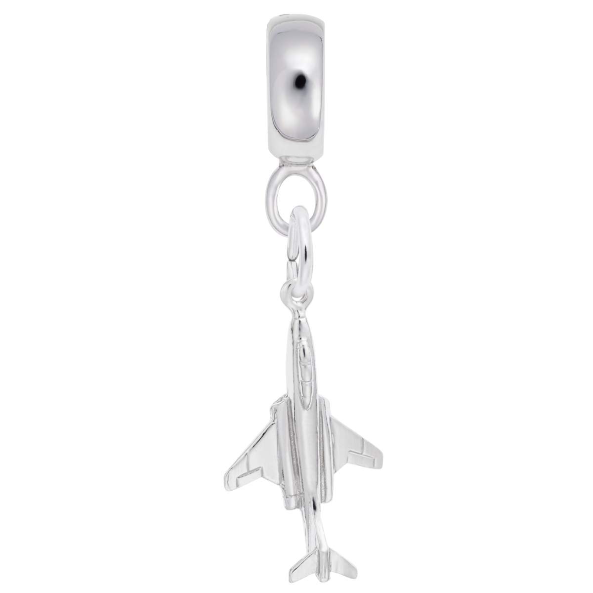 Airplane Charm Dangle Beads for Jewelry Making - DIY Bracelet & Necklace Charms - Perfect for Travel-Themed Accessories & Gifts