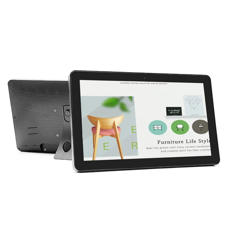 RK3288 Quad Core Full HD Android Tablet - 10.1 Inch Touchscreen, 2GB RAM, 32GB Storage, Wall Mountable for Smart Home & Digital Signage