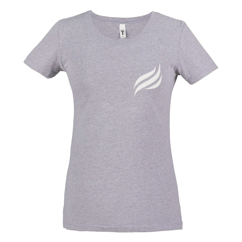 Women's Flame Logo Graphic T-Shirt - Soft Cotton Casual Tee for Streetwear & Everyday Outfits | Perfect for Parties, Gym & Weekend Wear