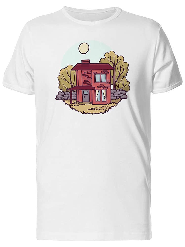 Red House Tee for Men - Premium Cotton T-Shirt for Casual Wear, Street Style & Everyday Comfort