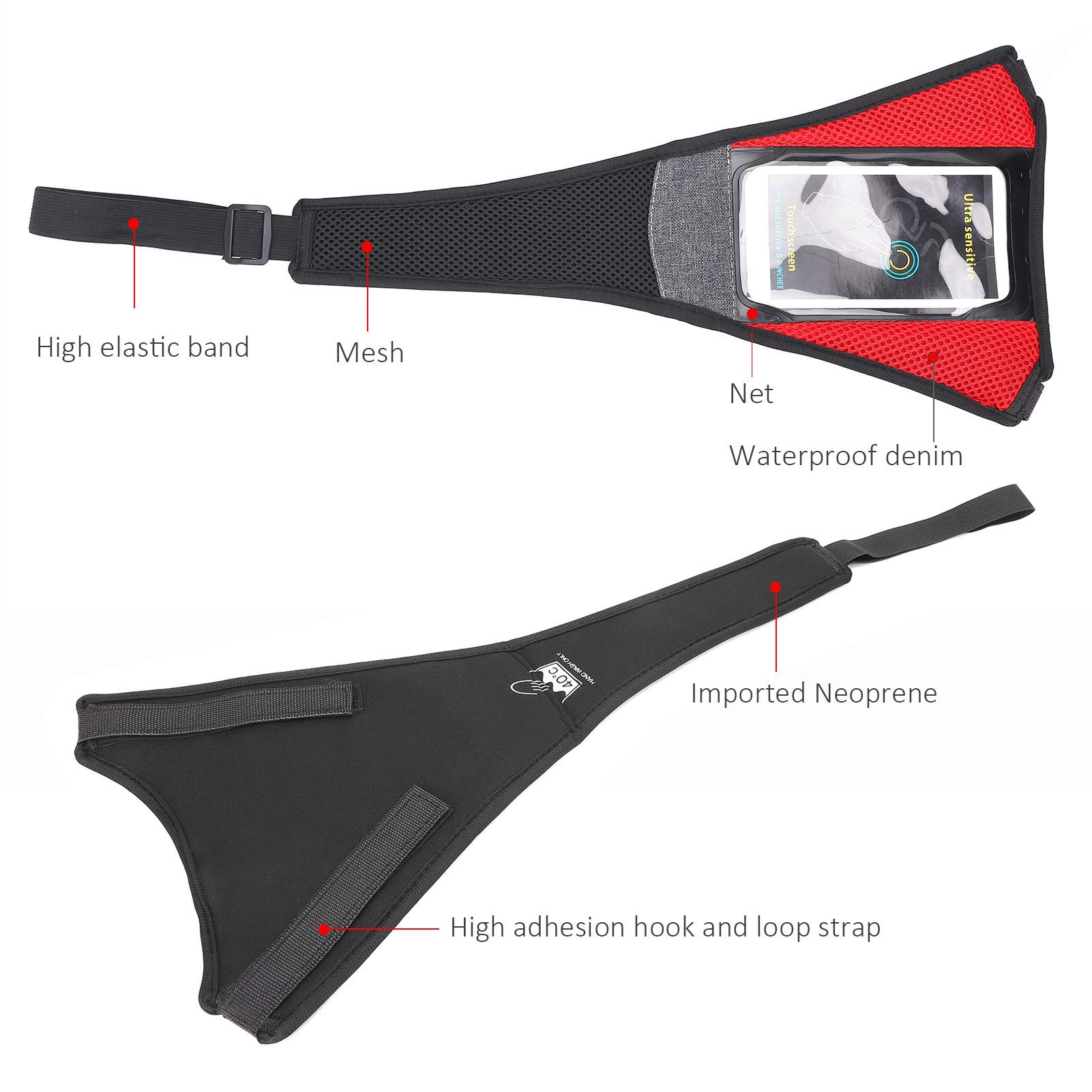 **Bike Trainer Sweat Guard - Sweat Absorbent Frame Protector Cover for Indoor Cycling, Smartphone Protection & Exercise Equipment - Perfect for Spin Bikes, Smart Trainers & Home Workouts**
