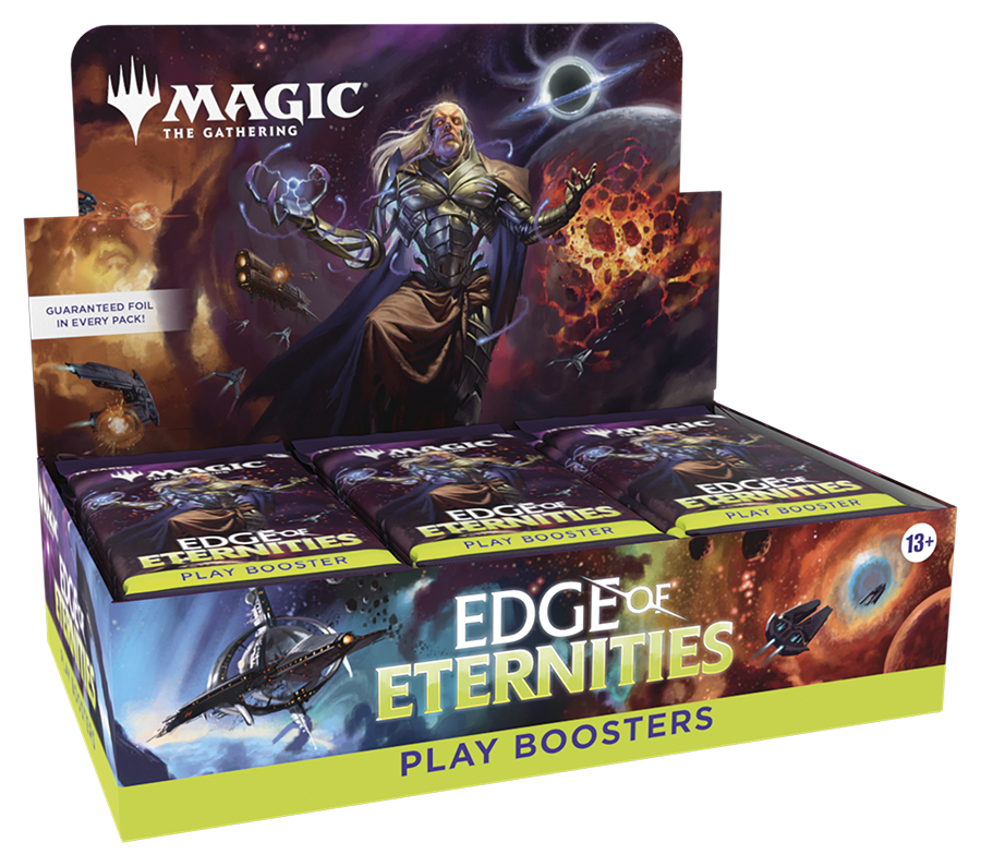 Magic: The Gathering Edge of Eternities Play Booster Box - 30 Packs | Collectible Trading Card Game for MTG Players | Perfect for Tournaments, Game Nights & Deck Building