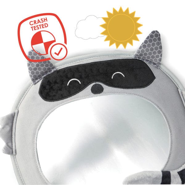 Diono Mirror Easy View Owl - Baby Car Seat Mirror for Safe Rear-Facing Monitoring | Perfect for Travel & Daily Commutes