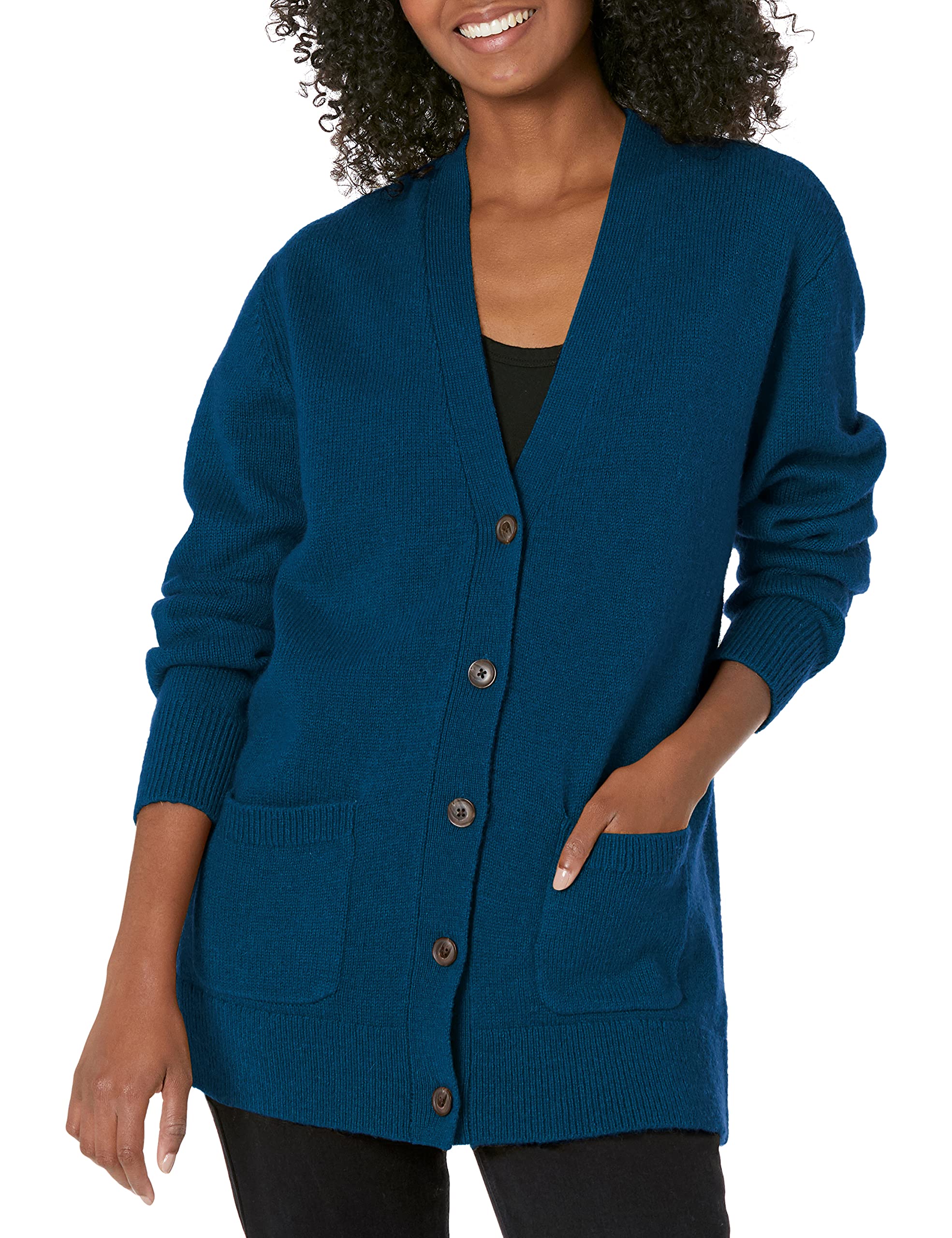 Pendleton Women's Boyfriend Shetland Cardigan Sweater - Cozy Oversized Knit Cardigan for Women - Perfect for Fall, Winter & Casual Outings