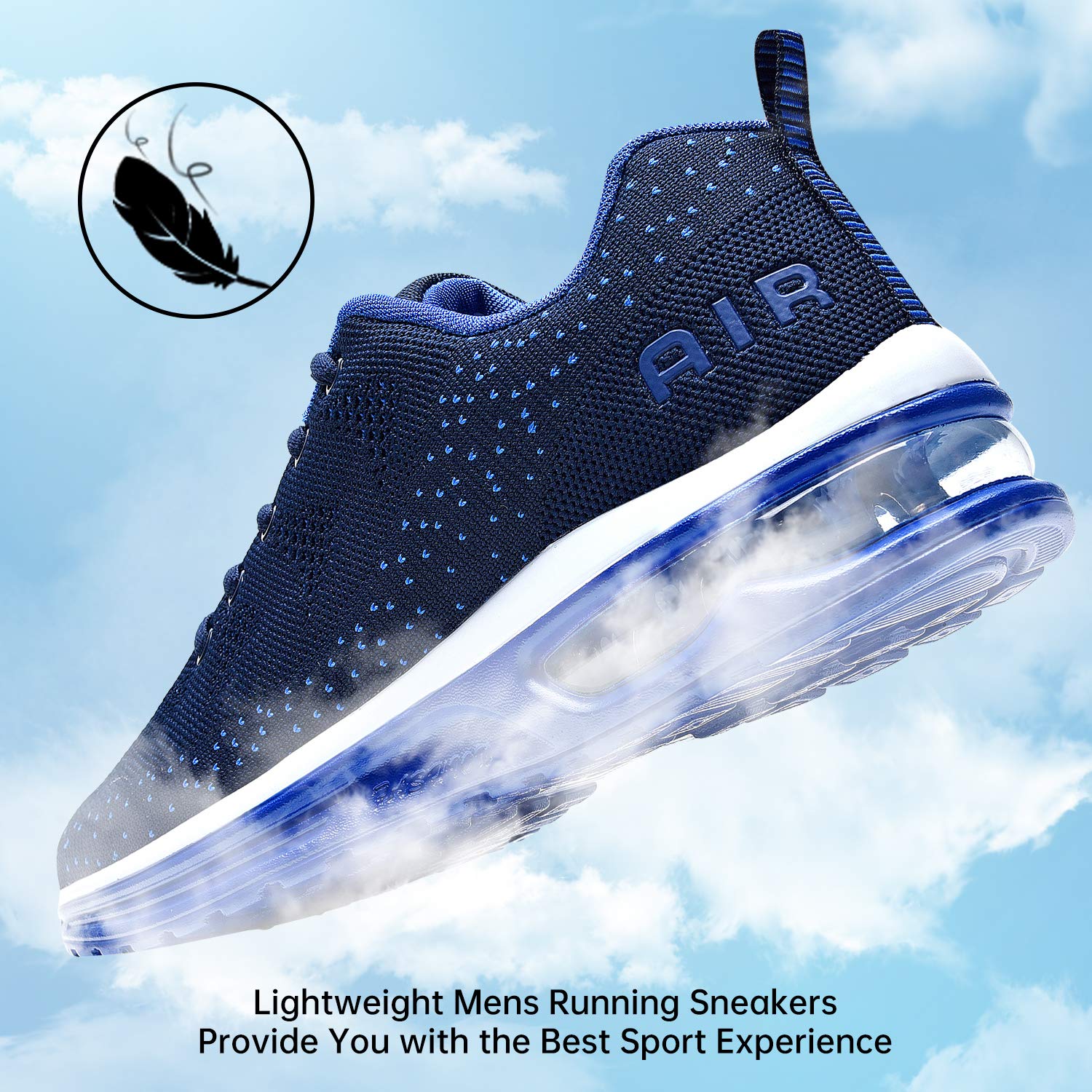 MEHOTO Men's Lightweight Air Running Sneakers - Breathable Athletic Shoes for Jogging, Gym, Fitness & Walking - Perfect for Workouts, Training & Casual Wear
