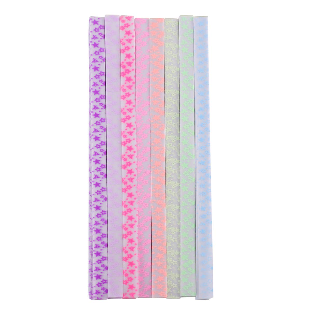NUOBESTY 480pcs Origami Stars Paper Strips - DIY Colorful Star Folding Craft Kit for Kids & Girls - Creative Arts & Crafts Activity for Birthday Parties, Room Decor, Gift Wrapping & Relaxation