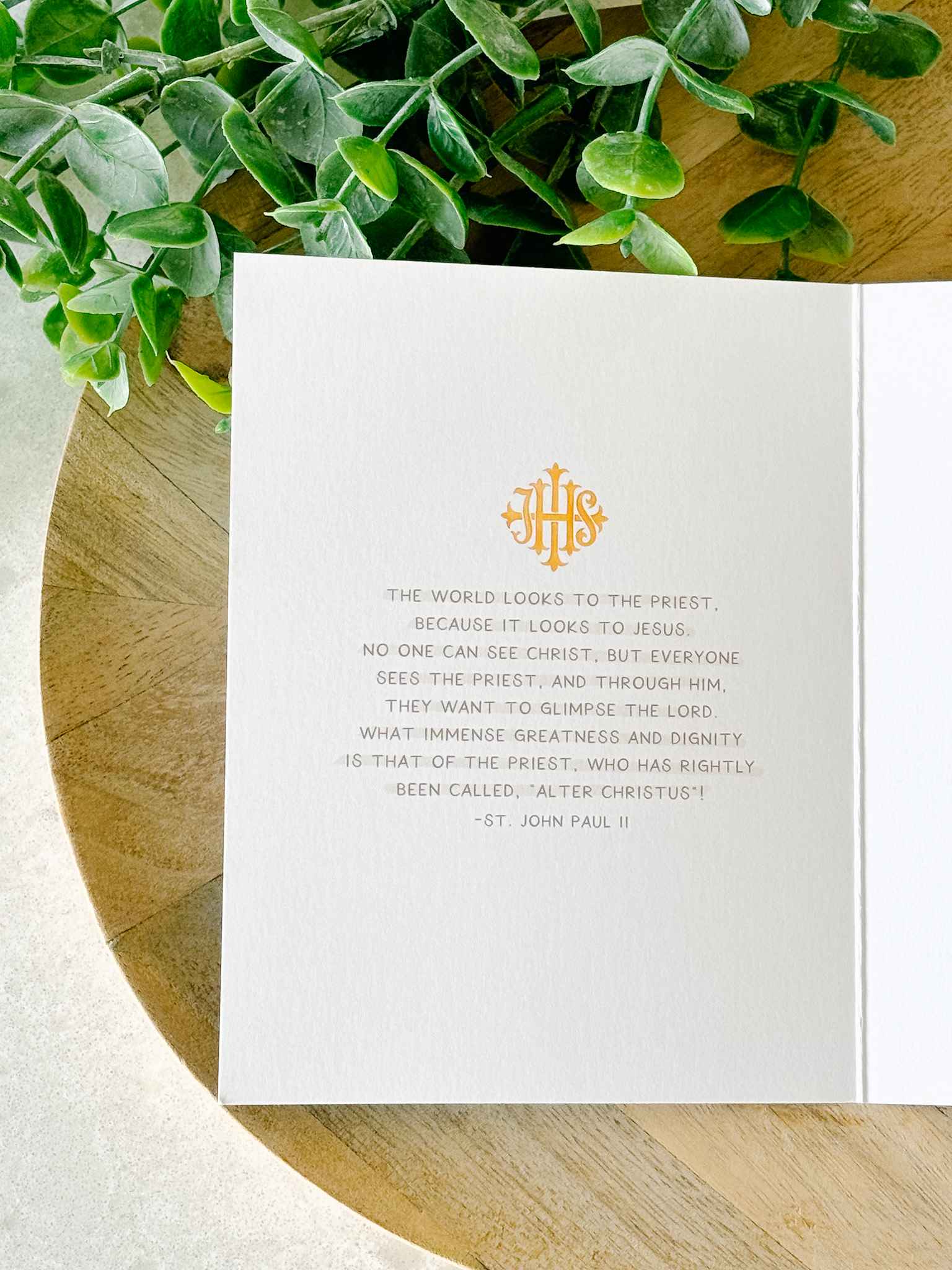 Thank You Priest Rosary Card Set of 4 - Religious Appreciation Gifts for Clergy, First Communion, Confirmation & Church Events